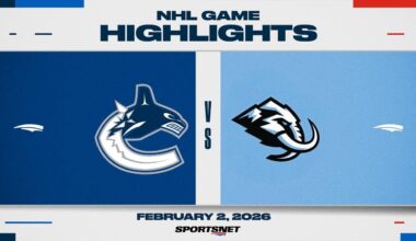 NHL Highlights | Canucks vs. Mammoth - February 2, 2026