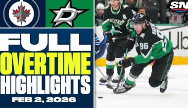 Winnipeg Jets at Dallas Stars | FULL Overtime Highlights - February 2, 2026