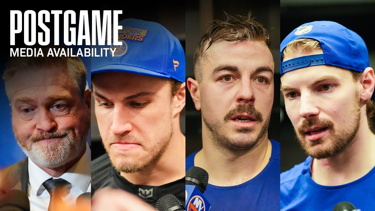 New York Islanders Postgame Availability | NYI 1 at WSH 4
