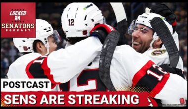 POST CAST: CLAUDE GIROUX GAME WINNER EXTENDS OTTAWA SENATORS WIN STREAK, SNAPS PITTSBURGH PENGUINS