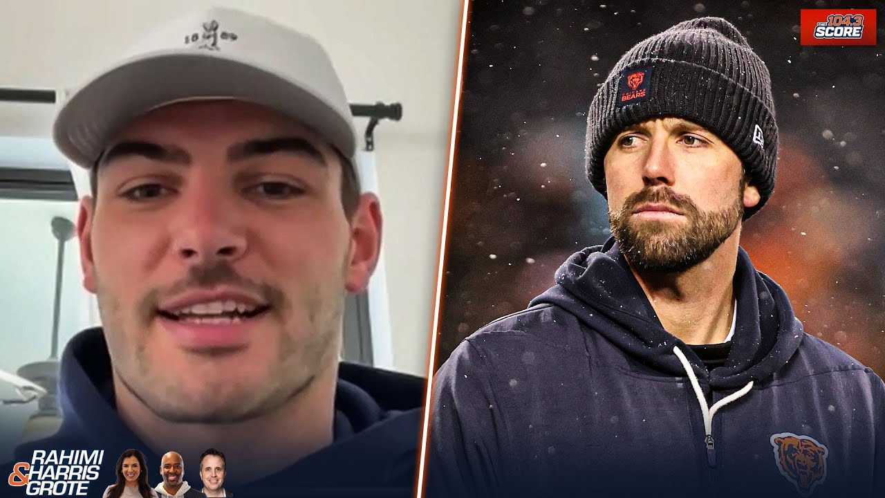 Cole Kmet: Declan Doyle leaving for Ravens is a 'big loss' for Bears | Rahimi, Harris & Grote