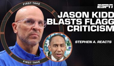 Stephen A.'s REACTION to Jason Kidd's comments on Cooper Flagg | First Take