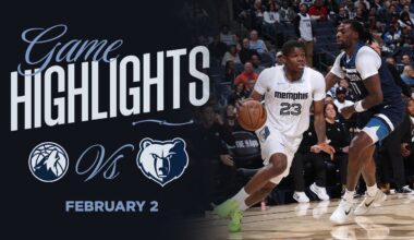 Memphis Grizzlies Highlights vs. Minnesota Timberwolves