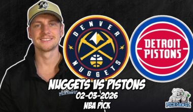 Denver Nuggets vs Detroit Pistons 2/3/26 NBA Free Picks & Prediction | NBA Betting Tips