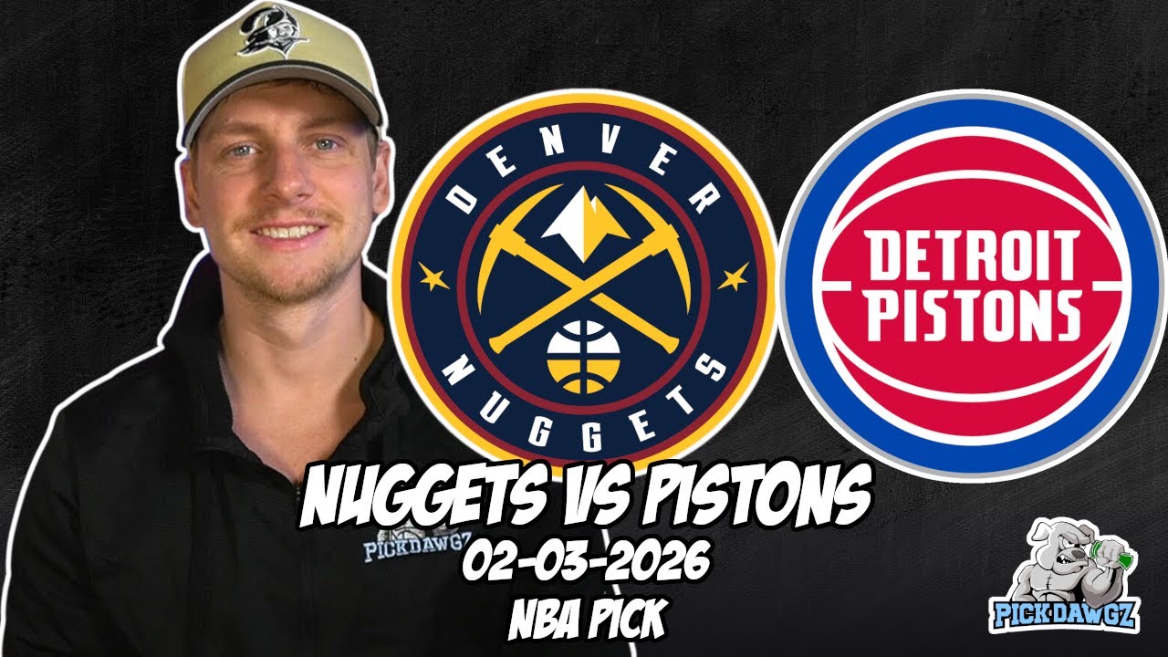 Denver Nuggets vs Detroit Pistons 2/3/26 NBA Free Picks & Prediction | NBA Betting Tips