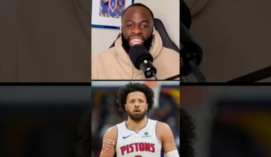 Draymond Green admitted to rooting for the young Detroit Pistons 👀 (via The Draymond Green Show)