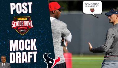 A Houston Texans Mock Draft with Senior Bowl Standouts