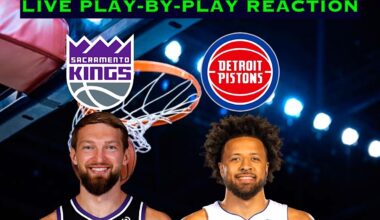 Sacramento Kings vs Detroit Pistons NBA Play-By-Play Reaction 1/25/26 LIVE