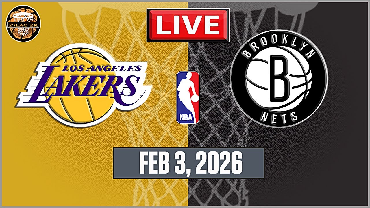 Los Angeles LAKERS vs Brooklyn NETS | NBA Full Game Highlights | FEB 3 2026 | NBA 2K26
