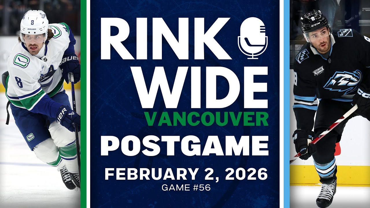 RINK WIDE POST-GAME: Vancouver Canucks at Utah Mammoth | Game #56 - Feb. 2, 2026