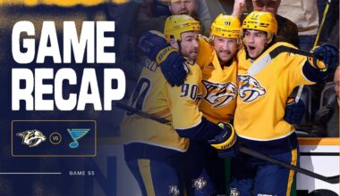 PREDS WIN: Game Highlights vs St. Louis Blues: Feb. 2