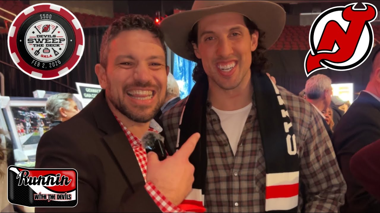 New Jersey Devils Sweep The Deck Gala VLOG