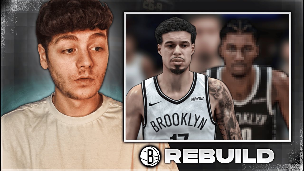 Ho RICOSTRUITO i BROOKLYN NETS per vincere l'ANELLO con la squadra PIÙ GIOVANE di sempre 👦🏻🏀