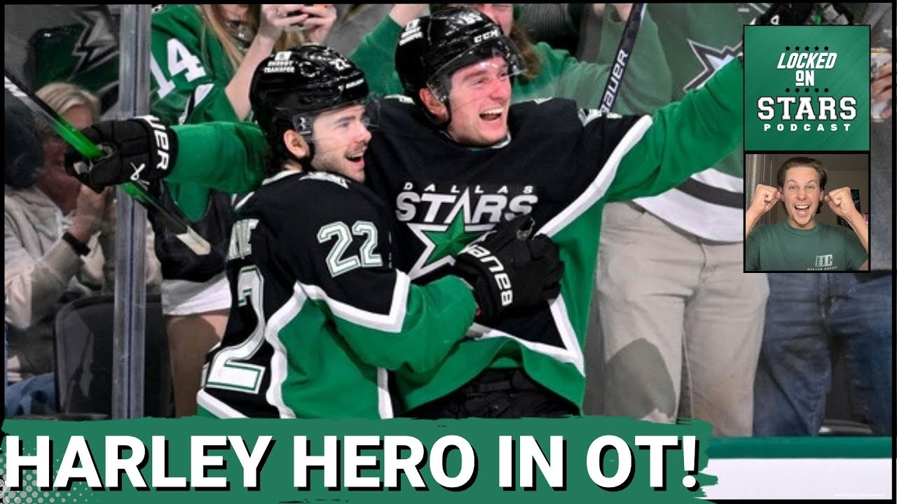 UNSTOPPABLE: Dallas Stars RECLAIM Their Edge—Thomas Harley Ends Jets in Overtime Classic 4-3!