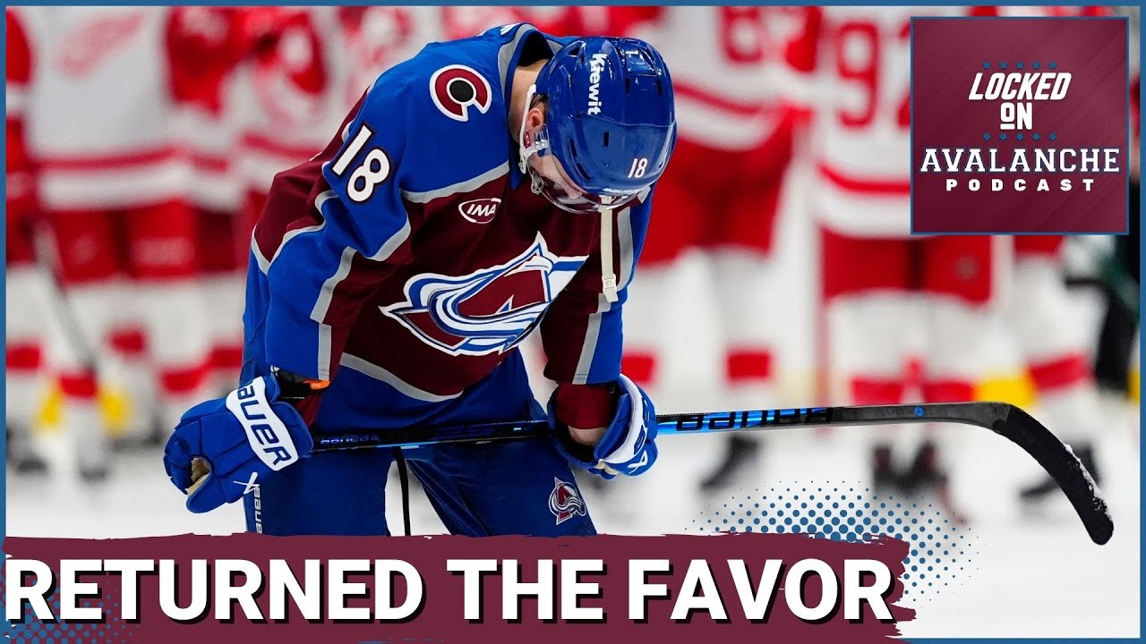 Red Wings Return the Favor and Shutout the Avalanche