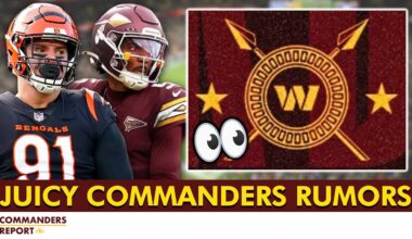 Commanders Rumors: Trey Hendrickson LINKED To The Commanders + Team TEASES Spear Imagery Return