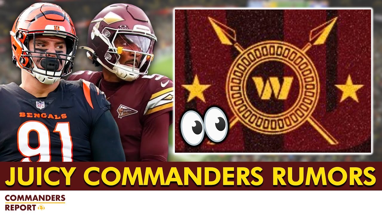 Commanders Rumors: Trey Hendrickson LINKED To The Commanders + Team TEASES Spear Imagery Return