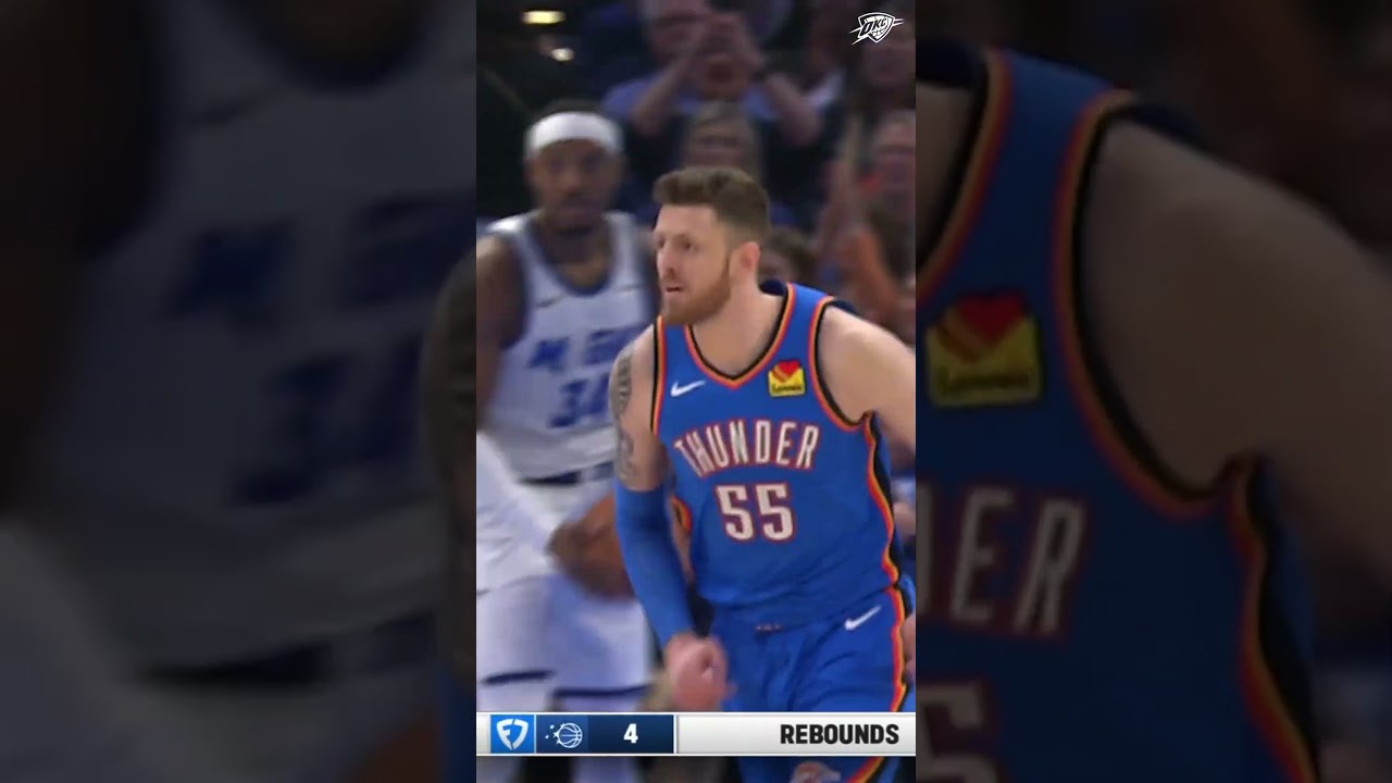 2 ➡️ 55 X 2 #okcthunder