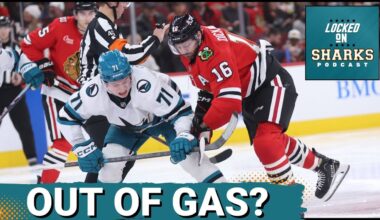 Olympic Break Can't Come SOON ENOUGH for FADING San Jose Sharks Team