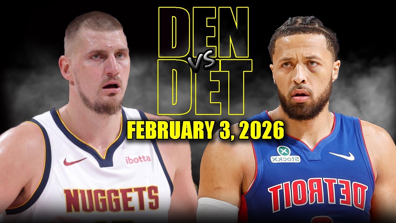 Denver Nuggets vs Detroit Pistons Full Game Highlights – February 3, 2026 | NBA Season