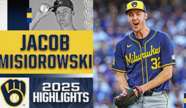 Jacob Misiorowski was named an All-Star in his rookie season! (2025 highlights for the flamethrower)