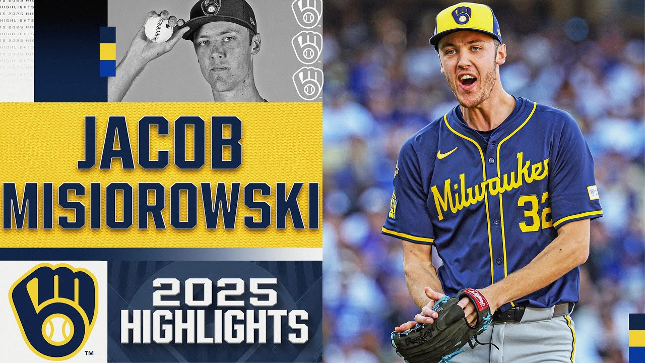 Jacob Misiorowski was named an All-Star in his rookie season! (2025 highlights for the flamethrower)