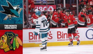 Chicago Blackhawks Highlights vs San Jose Sharks (2/2/26) | Game Highlights | CHSN Blackhawks