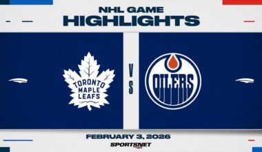 NHL Highlights | Maple Leafs vs. Oilers - February 3, 2026