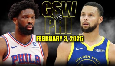 Golden State Warriors vs Philadelphia 76ers Full Game Highlights – February 3, 2026 | NBA Season