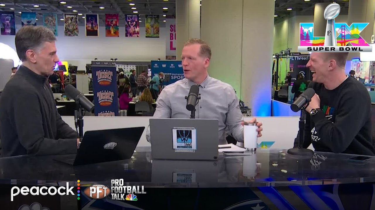 Matt Simms crashes the PFT Live set to discuss Matt Nagy to Giants | Pro Football Talk | NFL on NBC