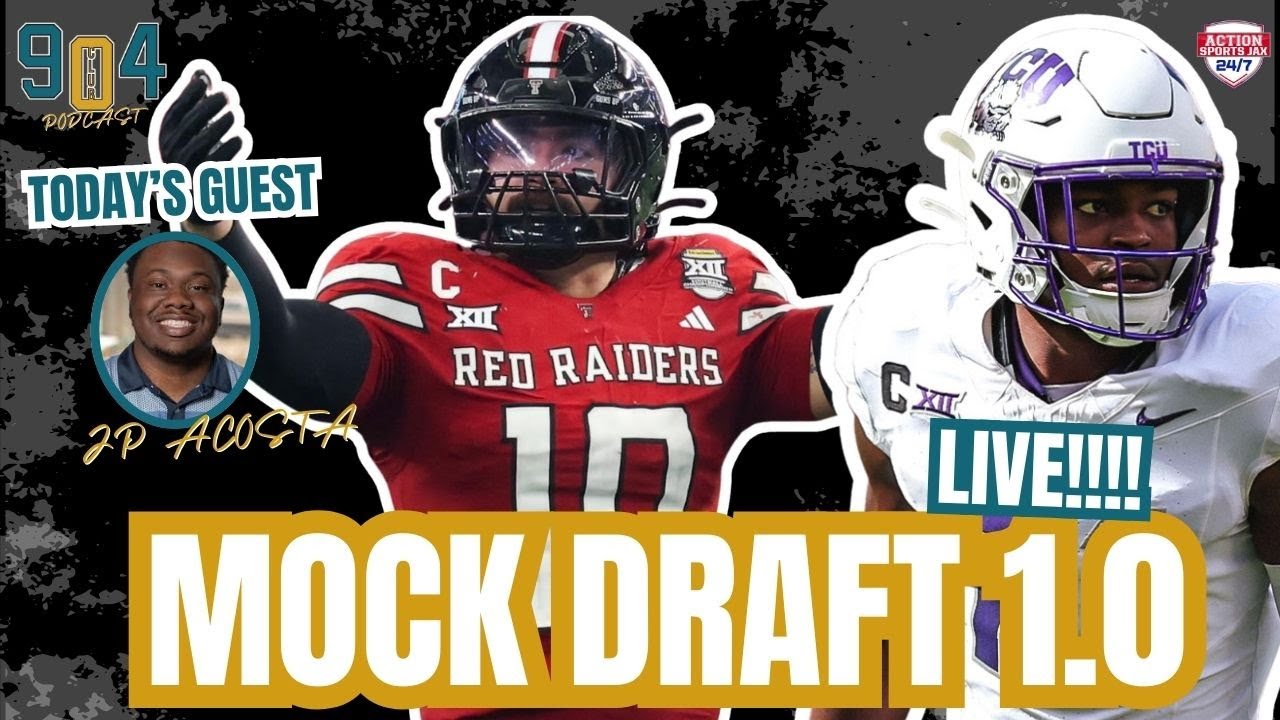Club 904 | LIVE Jacksonville Jaguars MOCK DRAFT 1.0 w/