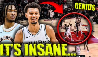 The Spurs are GENIUS for this…