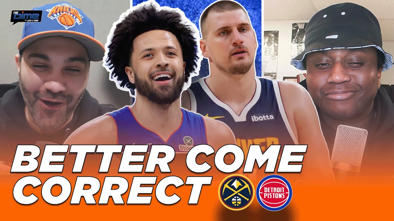 Pistons-Nuggets Reaction: Detroit's offense is DIFFERENT this year | The Dime With Josh and Kwab