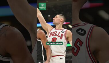 Nikola Vučević Adds A New Dimension To The Celtics 🏀  #nba #bostonceltics #nikolavucevic
