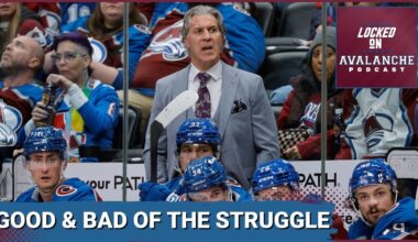 The Good and Bad of the Recent Colorado Avalanche Struggles