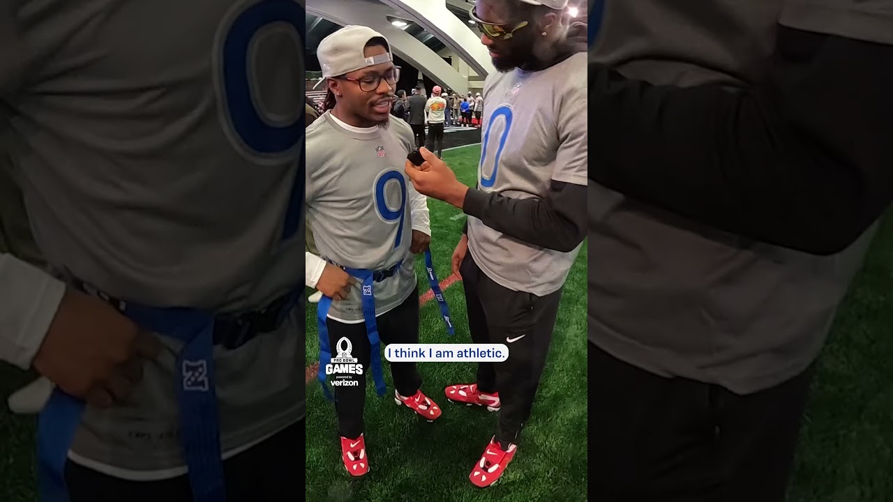 Asking professional athletes if they wish they were athletic #shorts #nfl #giants #nygiants