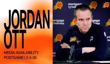 Head Coach Jordan Ott Postgame Media Availability | Phoenix Suns
