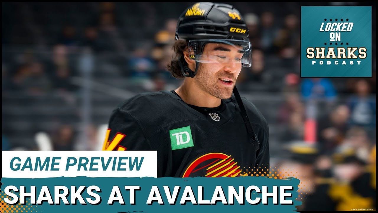 Sharks’ Kiefer Sherwood DEBUTS on Top Line—Can San Jose SURPRISE the Avalanche?