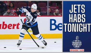 Winnipeg Jets vs. Montreal Canadiens tonight, final game  before Olympic break