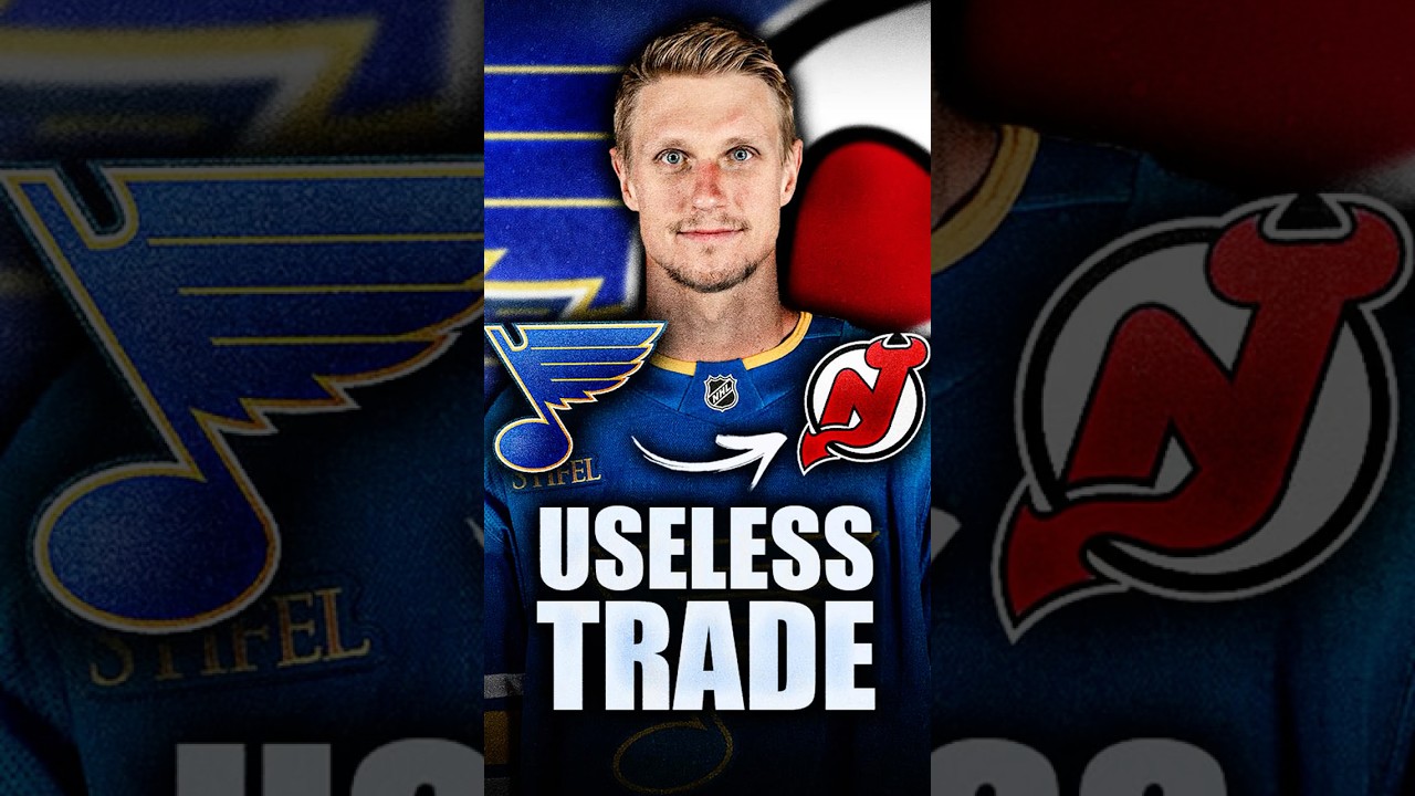 DEVILS MAKE A DESPERATE TRADE: NICK BJUGSTAD TO NEW JERSEY, THOMAS BORDELEAU TO ST LOUIS BLUES