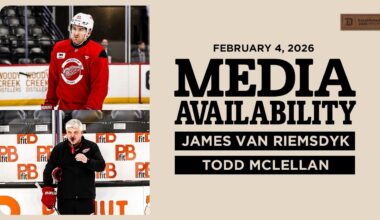 James van Riemsdyk, Todd McLellan Morning Skate Media | Feb. 4, 2026