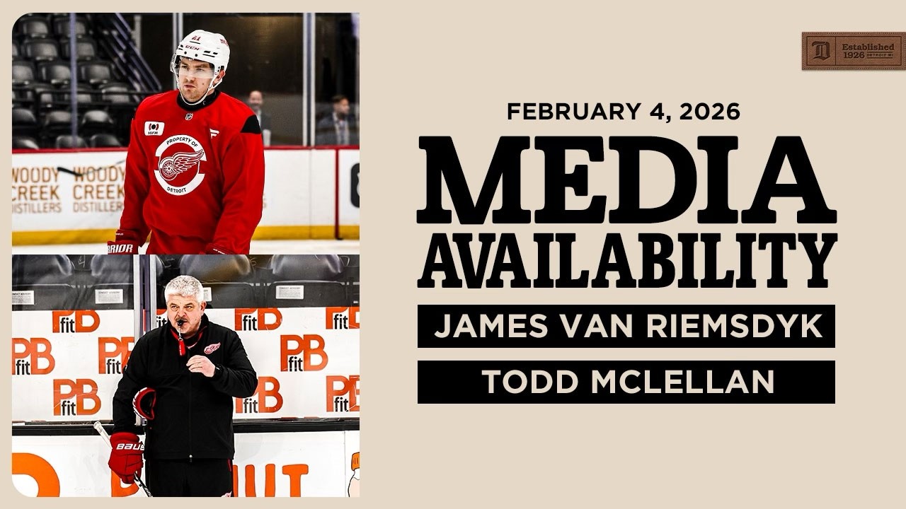 James van Riemsdyk, Todd McLellan Morning Skate Media | Feb. 4, 2026