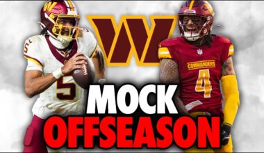 Washington Commanders 2026 Mock Offseason Breakdown!! | NFL Offseason