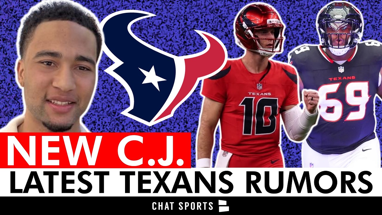 INSANE Texans Rumors: Davis Mills Trade Interest, Ed Ingram Massive Contract + New Look C.J. Stroud