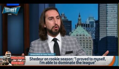 FIRST THINGS FIRST | Nick Wright DEFENDS Shedeur Sanders And Cleveland Browns | NFL