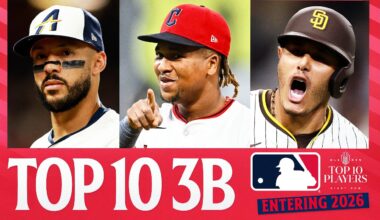 Ranking the Top 10 3B in MLB entering 2026! (Who is the best right fielder in baseball right now?)
