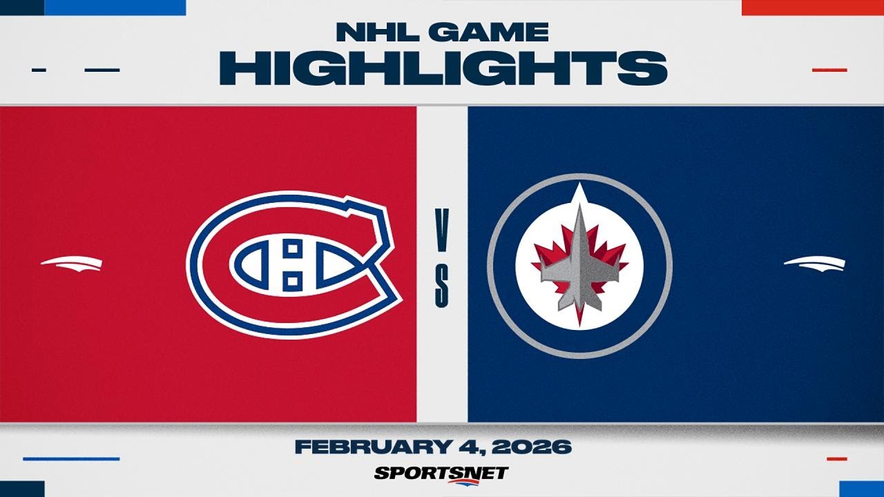 NHL Highlights | Canadiens vs. Jets - February 4, 2026