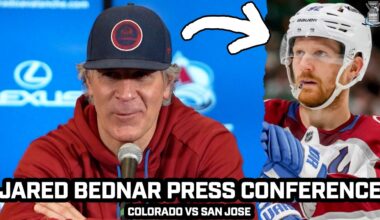 Jared Bednar on Landeskog's Importance, Avs Season So Far & More Before Game vs Sharks