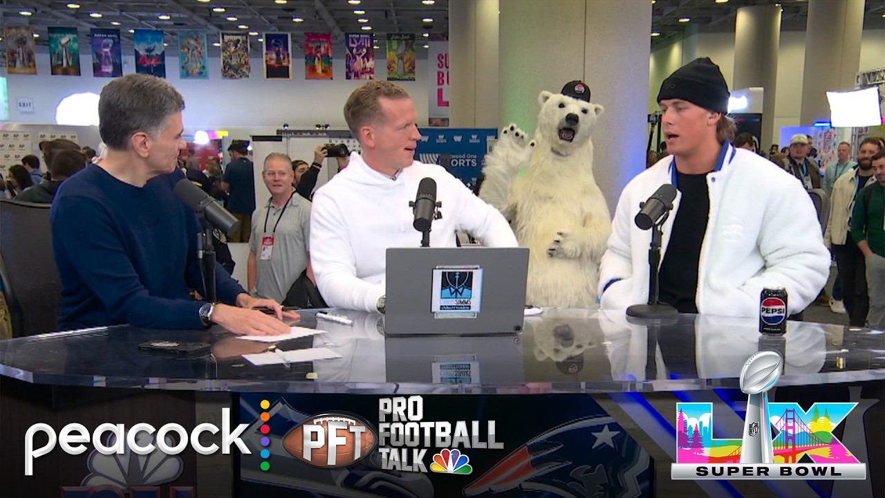 New York Giants’ Jaxson Dart: New HC John Harbaugh is ‘the best’ | Pro Football Talk | NFL on NBC