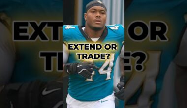 Should The Jaguars TRADE Or EXTEND Travon Walker? #shorts #jaguars #nfl